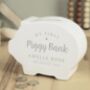 Personalised My First Piggy Bank, thumbnail 4 of 4