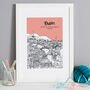 Personalised Dublin Graduation Gift Print, thumbnail 1 of 9