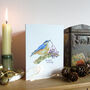 Nuthatch And Elderberries Christmas Card, thumbnail 3 of 7