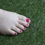 Pure Silver Adjustable Plain Heart Slim Toe Ring, thumbnail 3 of 6