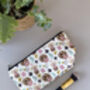 Angela Lansbury Patterned Make Up Bag, thumbnail 6 of 7