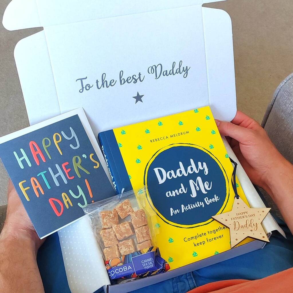 Daddy And Me Activity Book Gift Set For Father's Day By Beatrice & Barley