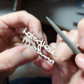 Personalised Handwriting Necklace, 3 of 11