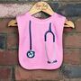 Stethoscope Baby Bib, thumbnail 3 of 7