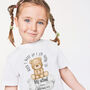 Personalised Bear When I Wake Up School/Nursery Child T Shirt, thumbnail 1 of 3