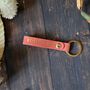 Personalised Leather Keyring And Keychain Gift, thumbnail 7 of 7