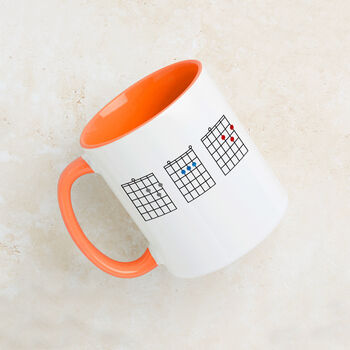 'Dad' Guitar Chords Mug, 9 of 9