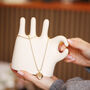 'OK Gesture' Ceramic Jewellery Holder, thumbnail 1 of 9