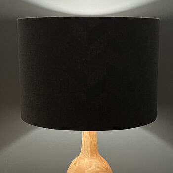 Callum Blue Geometric Double Sided Lampshade, 7 of 10
