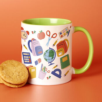 Outnumbered By Students Wrap Mug, 5 of 8