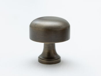 Antique Brass Castle Cabinet Knob 35mm, 2 of 2