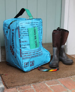 Recycled Welly Boot Bag, 5 of 7
