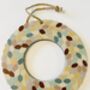 Floral Mosaic Hanging Indoor Wreath Decoration, thumbnail 9 of 11