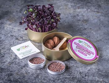 Grow Your Own Microgreens Teeny Greeny Micrology® Kit, 3 of 12