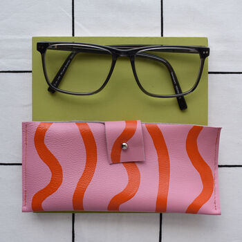 Hand Painted Leather Glasses Pouch, 10 of 11