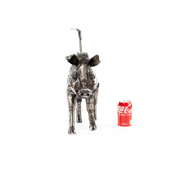 Small Warthog Metal Sculpture, 2 of 10