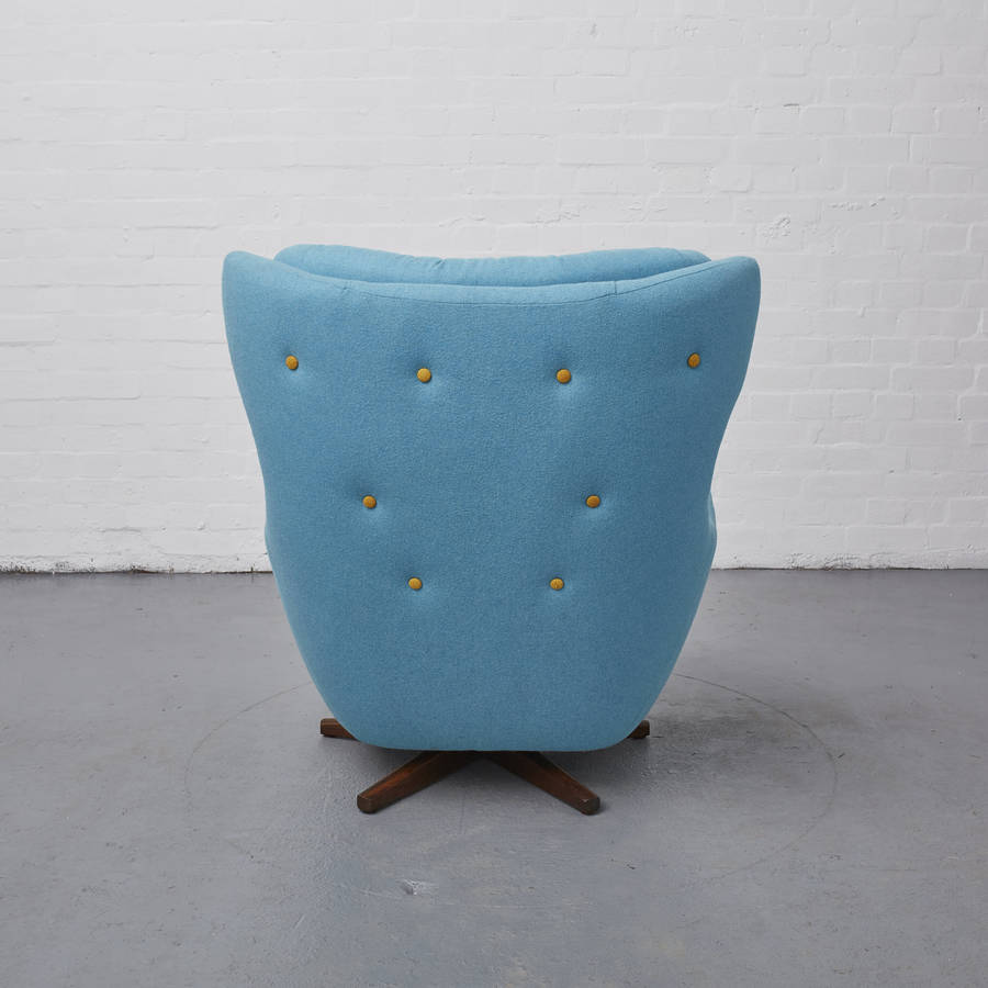 vintage parker knoll statesman chair by reloved upholstery