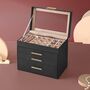 Four Tier Jewellery Organiser Jewellery Box Storage, thumbnail 2 of 10