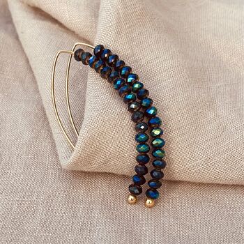 Crystal Threader Earrings, 7 of 8