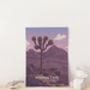 Joshua Tree National Park USA Travel Poster Art Print, thumbnail 3 of 8