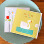 Swan Thinking Of You Card, thumbnail 5 of 5