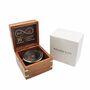 Personalised 11th To 20th Anniversary Heritage Gimbal Compass, thumbnail 8 of 12