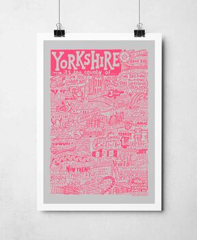 Yorkshire Landmarks Print, 6 of 10