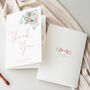 Wedding Thank You Cards Festive Florals, thumbnail 1 of 5