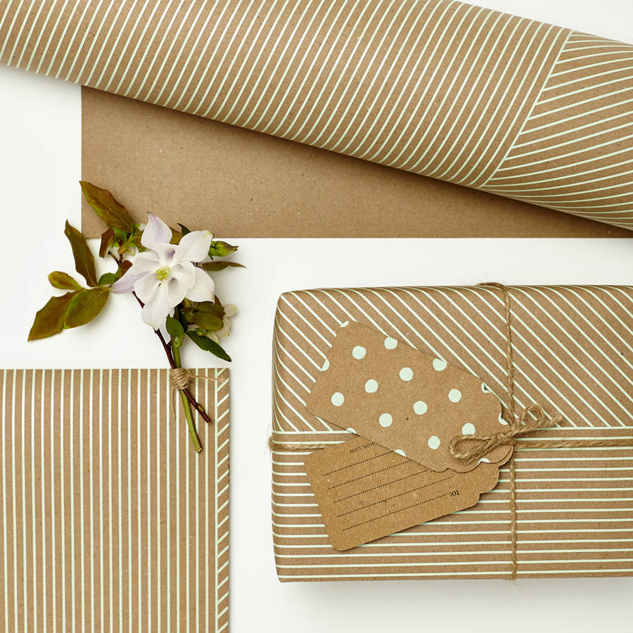 green stripe wrap set by katie leamon