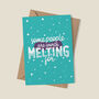 'Worth Melting For' Frozen Christmas Card, thumbnail 2 of 7