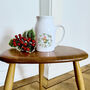 Christmas Hazel Dormouse Flower Jug, thumbnail 3 of 7