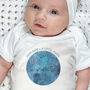 Personalised New Baby Zodiac Baby Grow, thumbnail 1 of 2