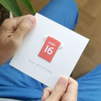 Personalised Newcastle 18th Football Birthday Card, 2 of 11