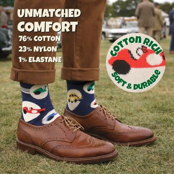 United Oddsocks Petrol Head Men's Gift Box Set, 2 of 8