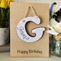 Personalised Gramps Birthday Card G Letter Keepsake, thumbnail 2 of 5