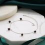 Natural Garnet Bracelet, thumbnail 5 of 10