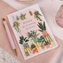 Peach Happy Birthday Sister Card With Houseplants, thumbnail 2 of 2
