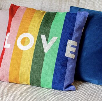 Love Needlepoint Pillow, 4 of 4
