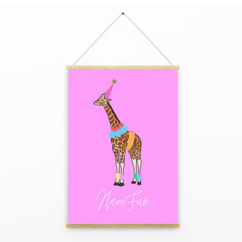 Party Animal Giraffe Print, 5 of 7