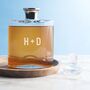 Personalised Monogrammed Platinum Necked Decanter, thumbnail 1 of 10