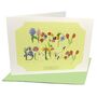 Large Botanical 'Happy Birthday' Greetings Card, thumbnail 2 of 2