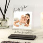 Personalised Godmother Proposal Photo Acrylic Plaque, thumbnail 1 of 3