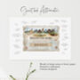 Personalised Beach Hut Wedding Guest Book, thumbnail 2 of 10