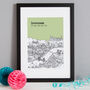 Personalised Inverness Print, thumbnail 6 of 9