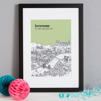 Personalised Inverness Print, 6 of 9