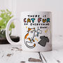 'Cat Fur On Everything' Personalised Mug, thumbnail 1 of 3