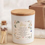 Personalised Memorial Candle For Nanny, thumbnail 1 of 6