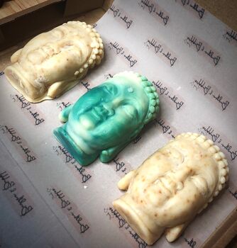 Personalised Handmade Soap Buddha Pamper Gift Box, 5 of 12