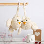 Two Little Turtle Doves Valentines Easy Knitting Kit, thumbnail 1 of 11