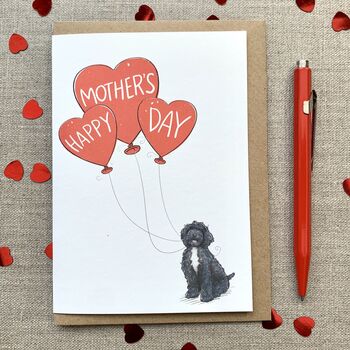 Personalised Cockapoo Happy Mother's Day Card, 2 of 6